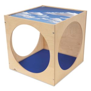 Acrylic Top Play House Cube  |  Early Childhood Furniture Classroom Furniture Early Childhood Furniture