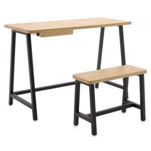 Ashwood Homeroom Desk and Bench  |  Art Tables and Desks Art Studio Furniture Art Tables & Desks