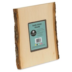 Basswood Bark Edge Frame  |  Wall Decor At-Home Learning Supplies Wall Decor