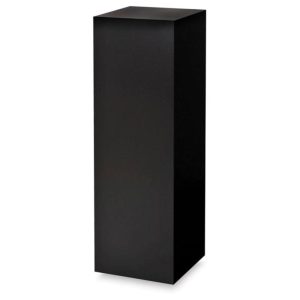 Black Laminate Pedestal  |  Display Pedestals Art Display Furniture Display Pedestals