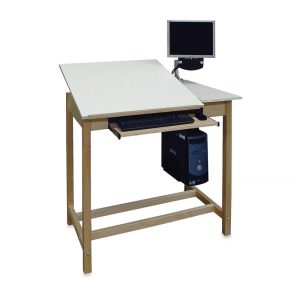 CAD Drafting Table With Split Fiberesin Top  |  Drafting Tables Art Studio Furniture Drafting Tables