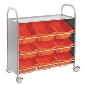 Callero Plus Tilted Tray Cart  |  Rolling and Utility Carts Art Studio Furniture Rolling & Utility Carts