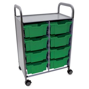 Callero Storage Cart with 8 Deep Trays  |  Rolling and Utility Carts Rolling & Utility Carts