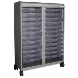 Cascade MegaTower Tote Tray Storage Unit  |  Art Storage Cabinets Art Storage Cabinets Art Storage Cabinets