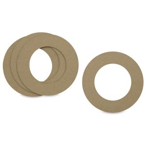 Chipboard Wreath Rings  |  Wall Decor At-Home Learning Supplies Wall Decor