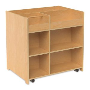 Deluxe Mobile Art Supply Cart  |  Rolling and Utility Carts Art Studio Furniture Rolling & Utility Carts