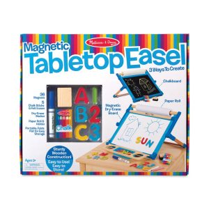 DoublesidedMagnetic Tabletop Easel  |  Kids’ Easels Art Easels Kids' Easels