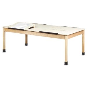 Four Station Drawing Table  |  Art Tables and Desks Art Studio Furniture Art Tables & Desks