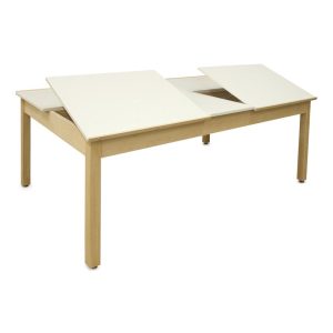 FourStation Maple Drawing Tables  |  Drafting Tables Art Studio Furniture Drafting Tables