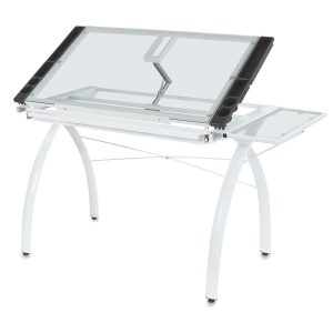 Futura Craft Station with Folding Shelf  |  Art Tables and Desks Art Studio Furniture Art Tables & Desks