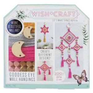 Goddess Eye Wall Hangings Kit  |  Wall Decor At-Home Learning Supplies Wall Decor