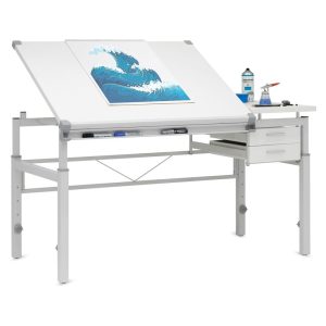 Graphix II Pro Line Table With Drawers  |  Drafting Tables Art Studio Furniture Drafting Tables