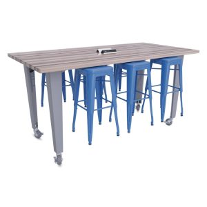 Idea Island Work Table and Stools  |  Classroom Tables and Desks Classroom Furniture Classroom Tables & Desks