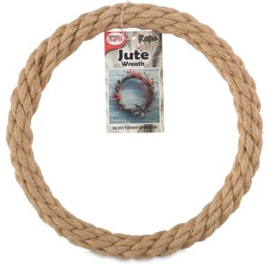 Jute Rope Wrapped Wreaths  |  Wall Decor At-Home Learning Supplies Wall Decor