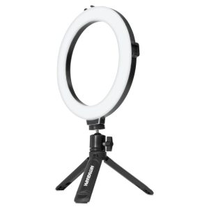 Mini Ring Light with Desk Stand  |  Photography Studio Lighting and Equipment Art Studio Furniture Photography Studio Lighting & Equipment