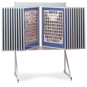 Multiplex Swinging Panel Display  |  Print Racks Art Studio Furniture Print Racks