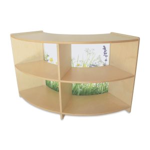 Nature View Curve Cabinets  |  Early Childhood Furniture Classroom Furniture Early Childhood Furniture