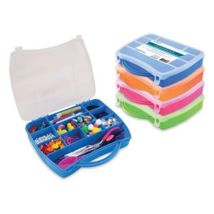 Organizer Box with Handle  |  Storage Boxes and Containers At-Home Learning Supplies Storage Boxes & Containers