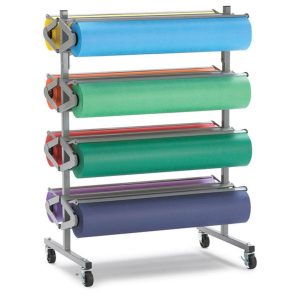 Portable RolaRack Paper Roll Cutters  |  Paper Racks and Dispensers Classroom Furniture Paper Racks & Dispensers