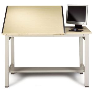 Ranger Steel FourPost SplitTop Drawing Tables  |  Drafting Tables Art Studio Furniture Drafting Tables