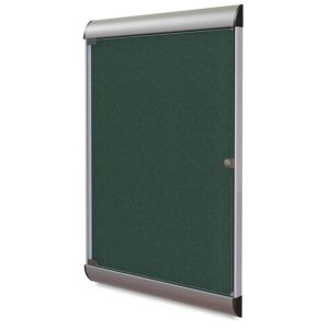 Silhouette Enclosed Tackboard  |  Display and Bulletin Boards Classroom Furniture Display & Bulletin Boards