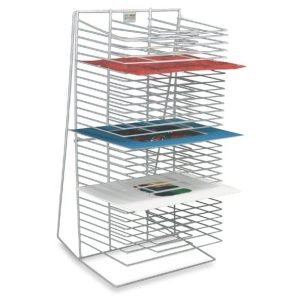 Single Side Drying Rack  |  Paper Drying Racks and Storage Art Studio Furniture Paper Drying Racks & Storage