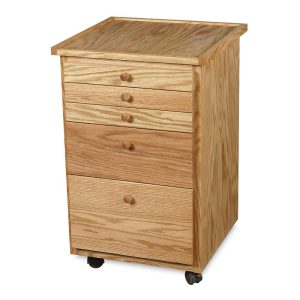 Studio 5 Drawer Taboret  |  Rolling and Utility Carts Art Studio Furniture Rolling & Utility Carts