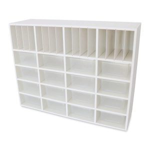 White Cubby Organizer Cabinet  |  Art Storage Cabinets Art Storage Cabinets Art Storage Cabinets