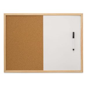 Wood Frame Combo Cork and Dry Erase Bulletin Boards  |  Chalkboards and Dry Erase Boards Chalkboards & Dry Erase Boards Chalkboards & Dry Erase Boards