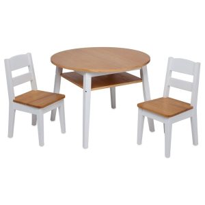 Wooden Round Table and Chairs  |  Kids’ Furniture Easels & Furniture Kids' Furniture