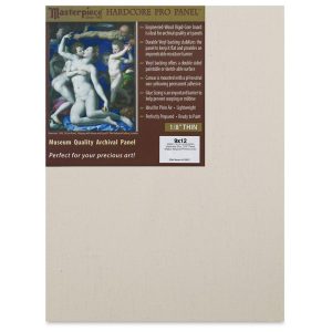 Malibu Hardcore Pro Linen Canvas Panels  |  Plein Air Boards Outdoor Studio & Plein Air Plein Air Boards