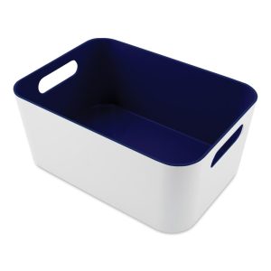 TwoTone Plastic Tidy Bins  |  Storage Bins and Trays At-Home Learning Supplies Storage Bins & Trays